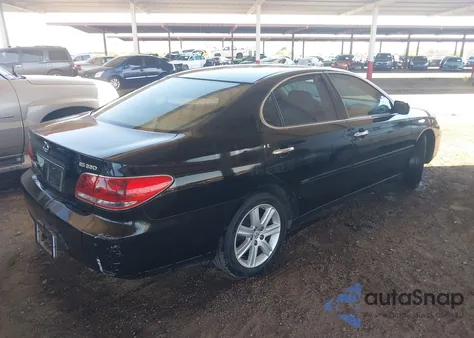 2005 Lexus Es 330 из США, поврежденный, VIN JTHBA30G855108444
